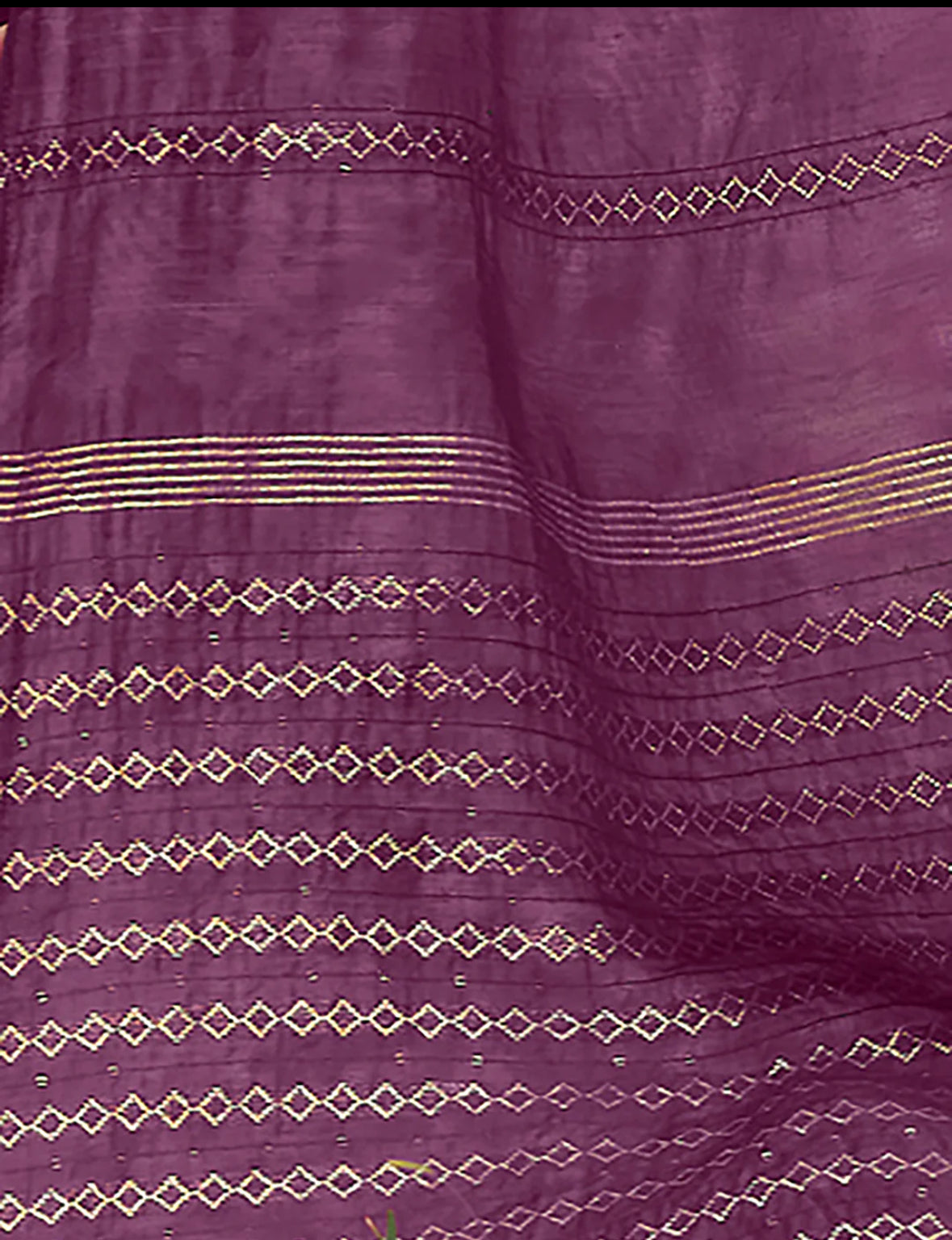 Burgundy Embroidered Straight Kurta Trousers With Dupatta Set