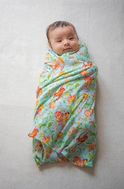 Garden Glory Swaddle