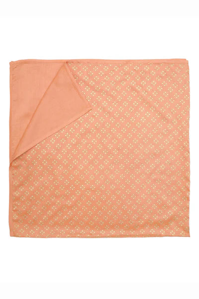 Baby Silk Swaddle - Peach