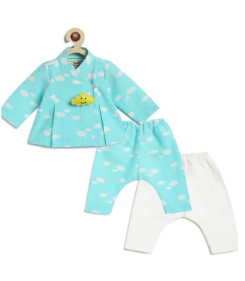 Little Dreamer Jhabla Set-Blue