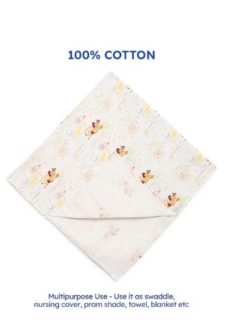 Hanuman Blessings Swaddle-White