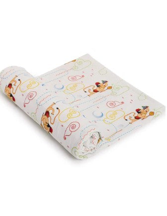 Hanuman Blessings Swaddle-White