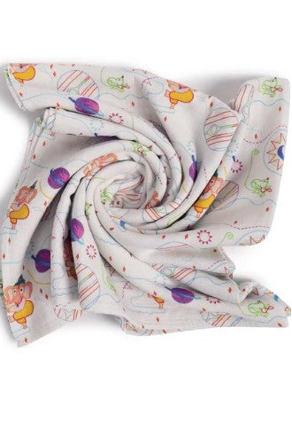 Ganesha Blessings Swaddle-White