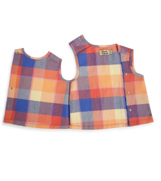 Little Champ Jhabla Set-Multicolor